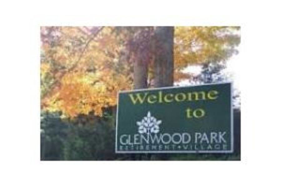 GlenWood Park Retirement Village entrance sign at GlenWood Park Princeton